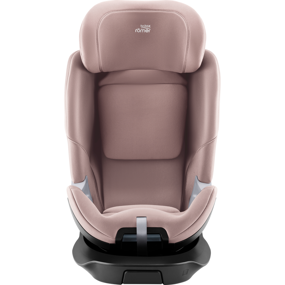 Britax Swivel modalità booster con poggiatesta sollevato